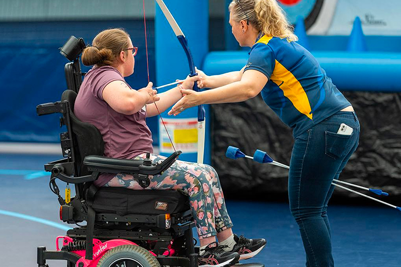 para archery lessons