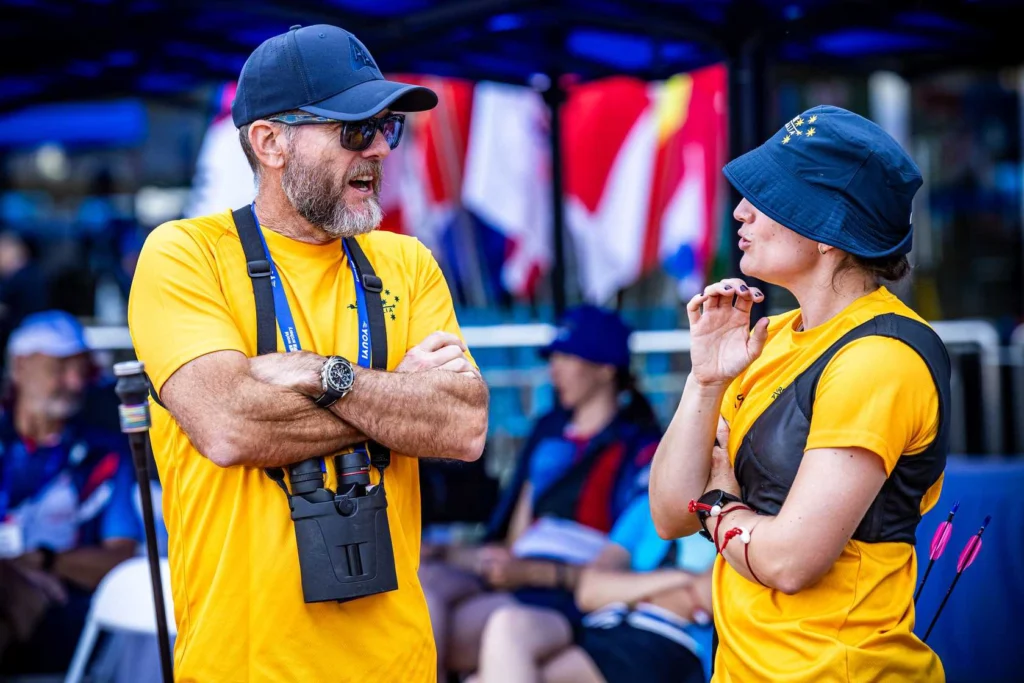 Archery Australia performance support staff